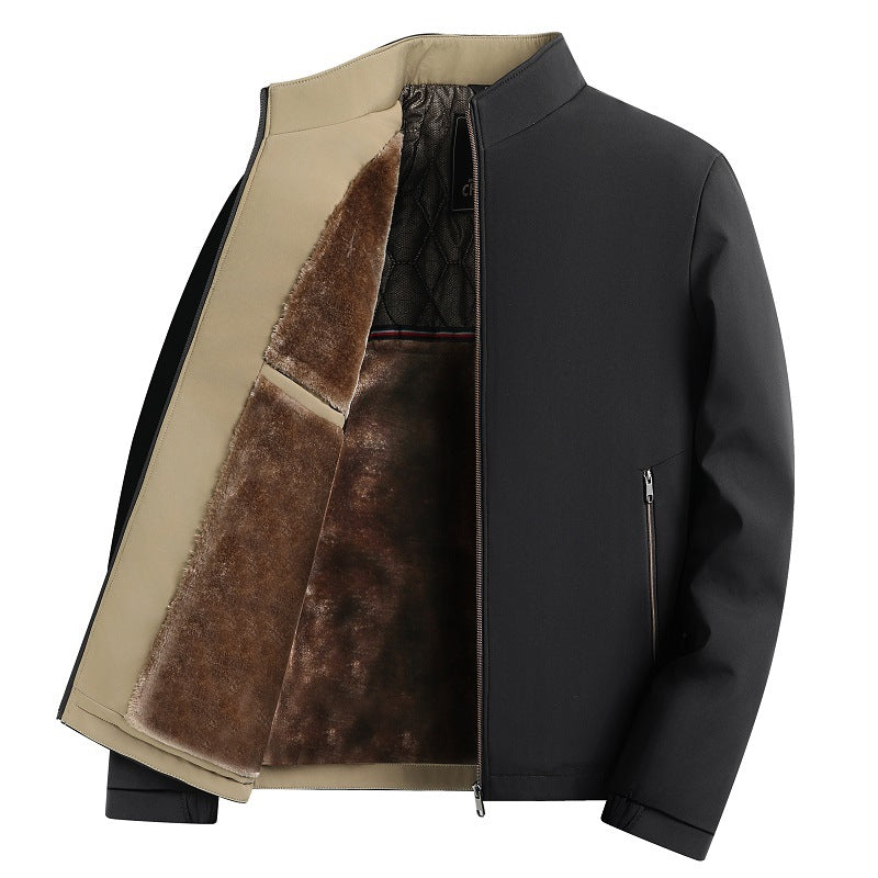 Herren Steppjacke Warm Isoliert Moderne