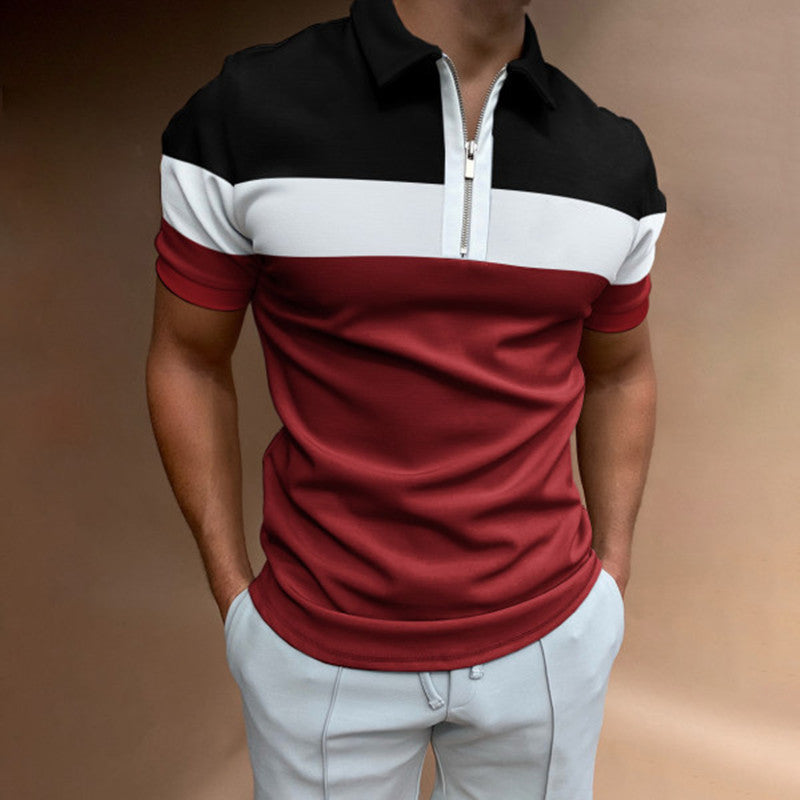 Herren Polo Shirt Kurzarm Modern Stil Berlin