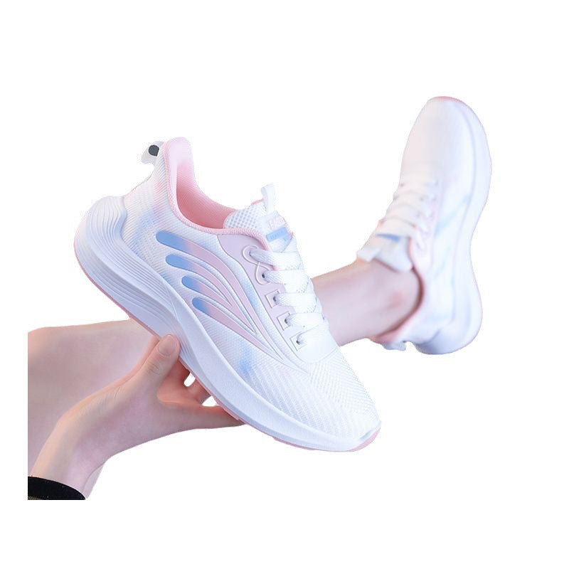 Damen Sneaker Laufschuhe Leicht Atmungsaktiv Rutschfest