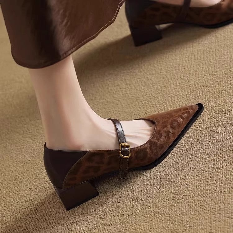 Damen Pumps Elegant Hochhackig mit Riemchen Schwarz