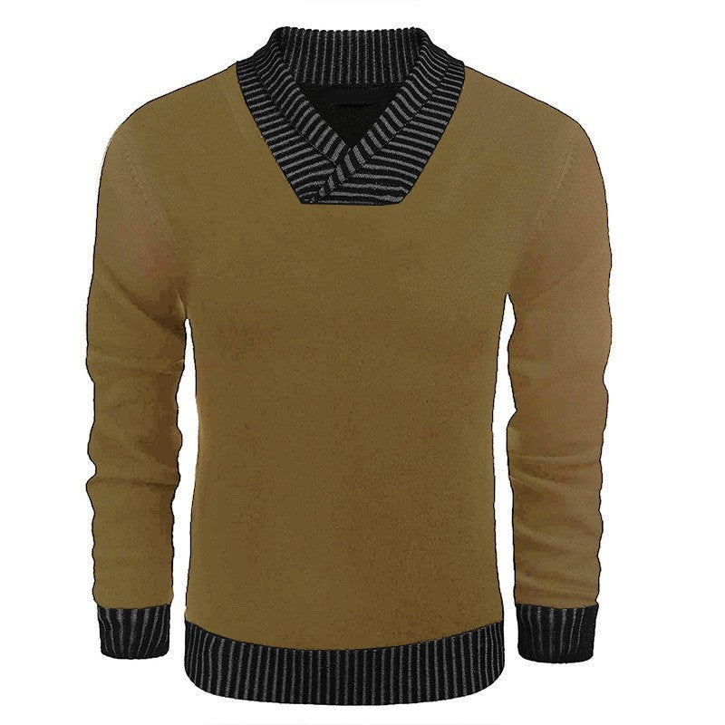 Herren Pullover Wolle Modisch Warm