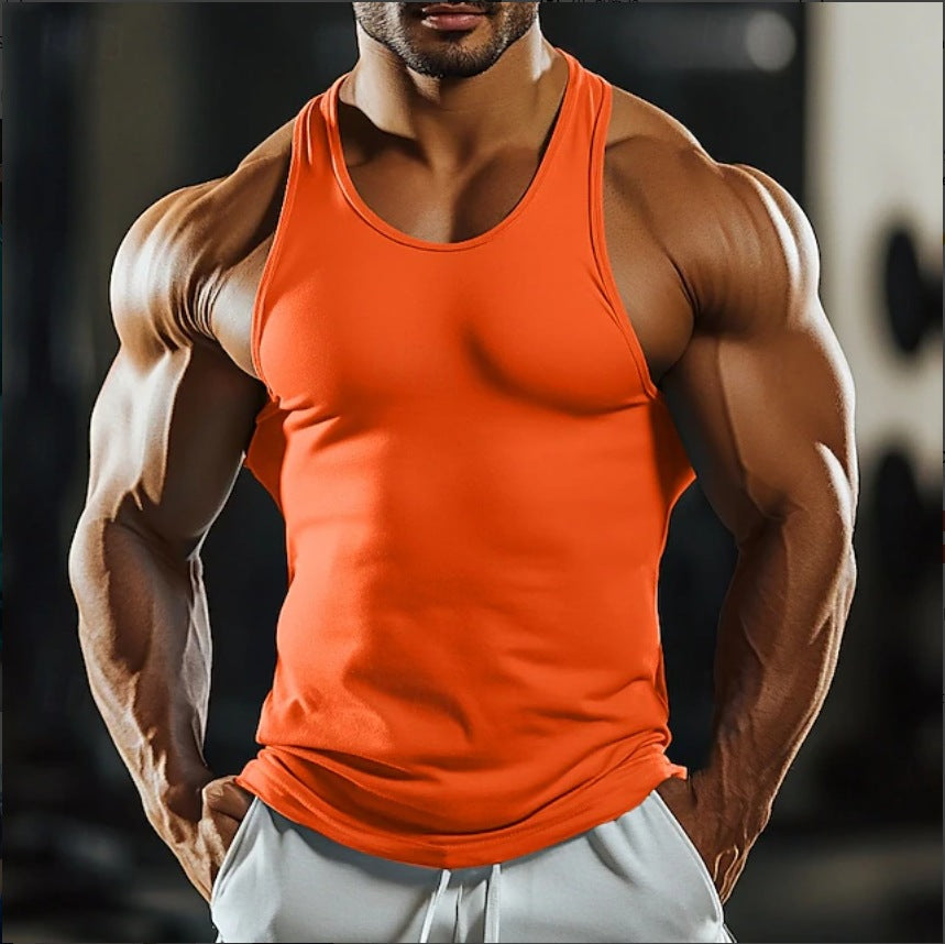 Herren Sport Tanktop Leicht Modern Atmungsaktiv