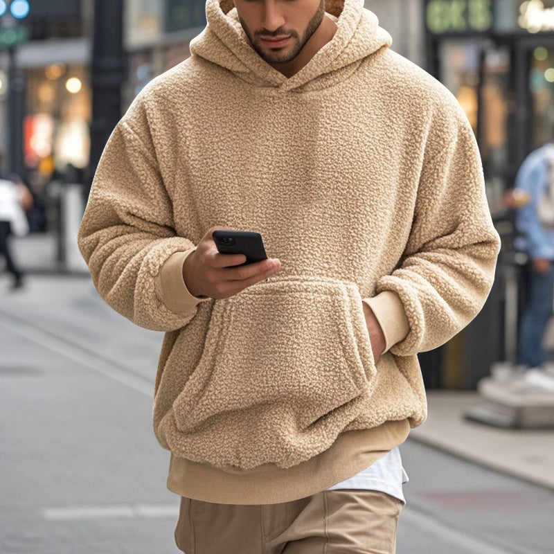 Herren Hoodie Weich Bequem Sportlich
