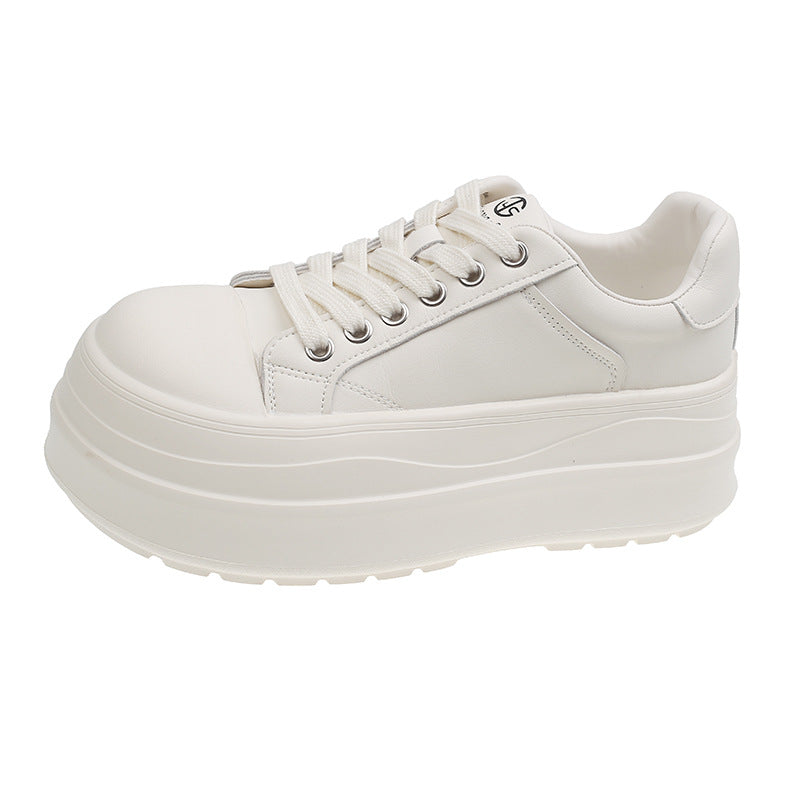 Damen Plateau Sneaker Hoch Modisch Robust