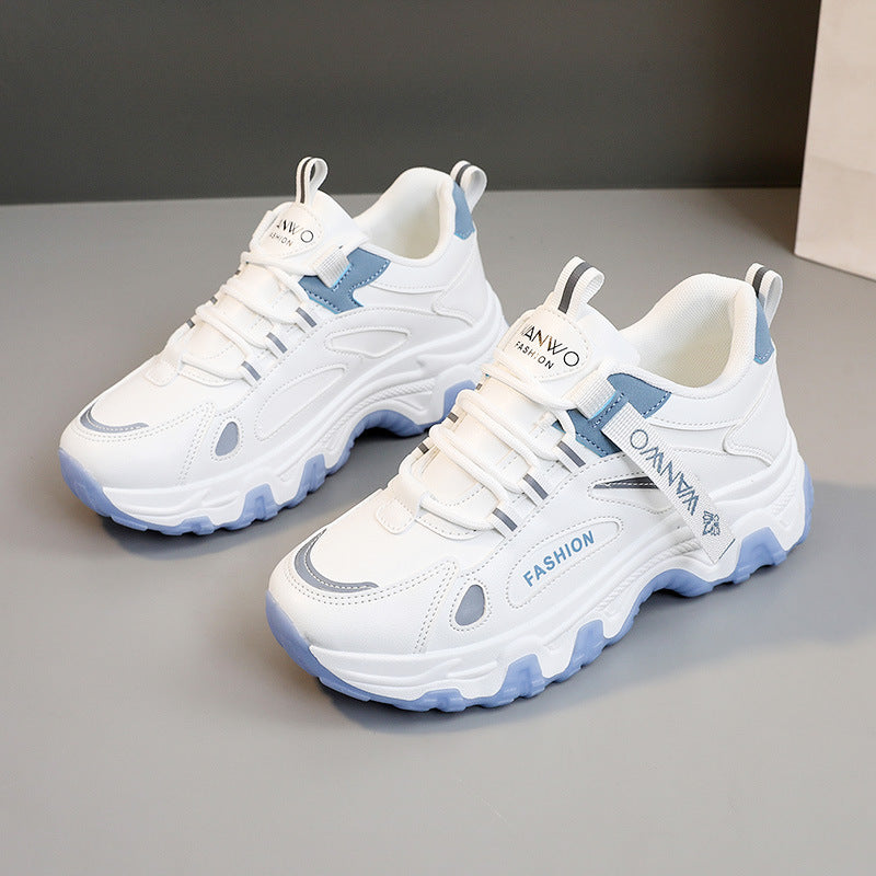 Damen Sneaker atmungsaktiv Laufsohle Weich