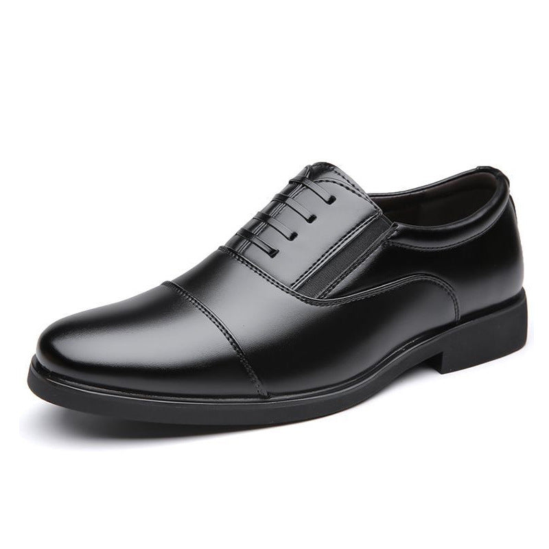 Herren Lederschnürschuhe Klassisch Elegante Sohle