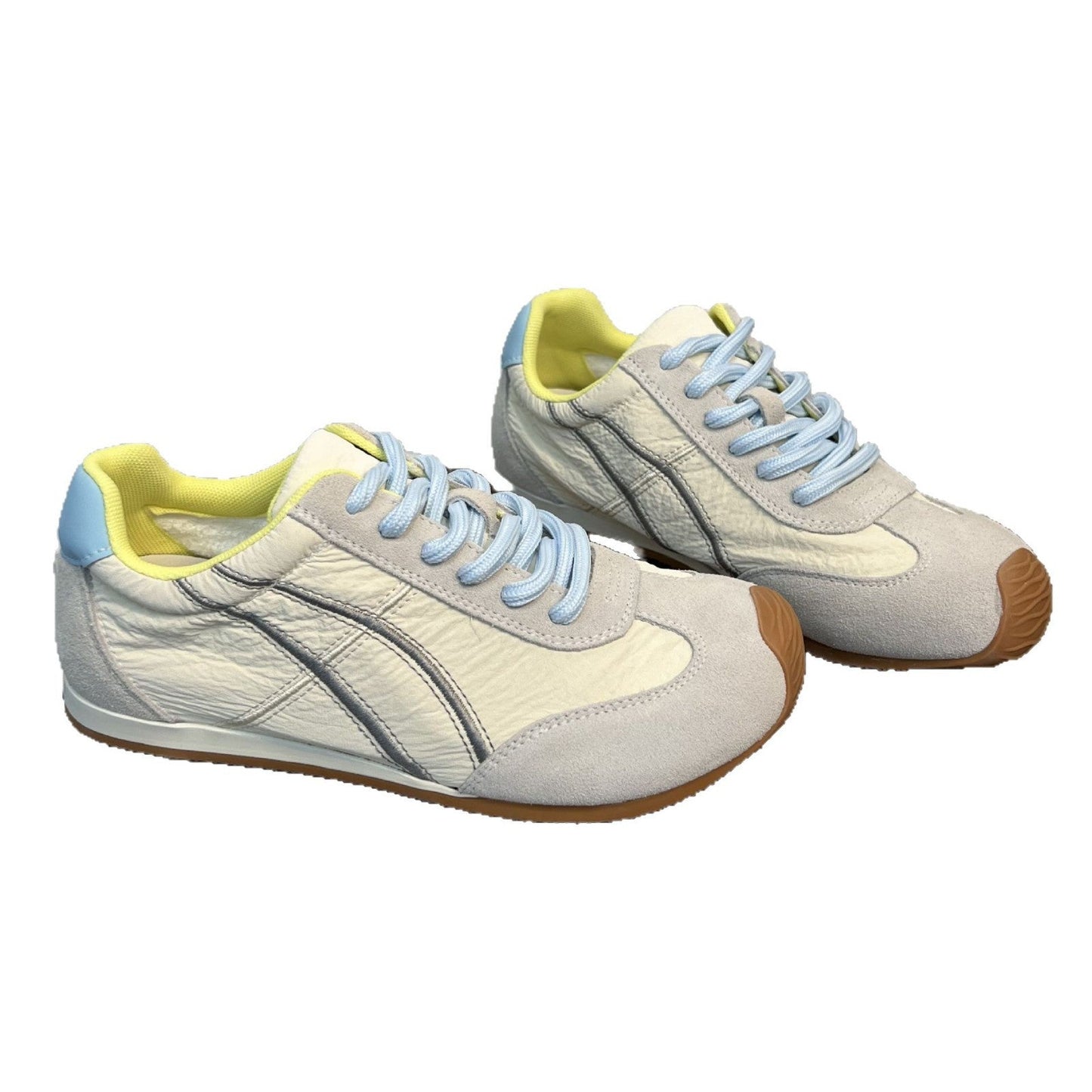 Damen Sneaker Leder atmungsaktiv bequem Sport