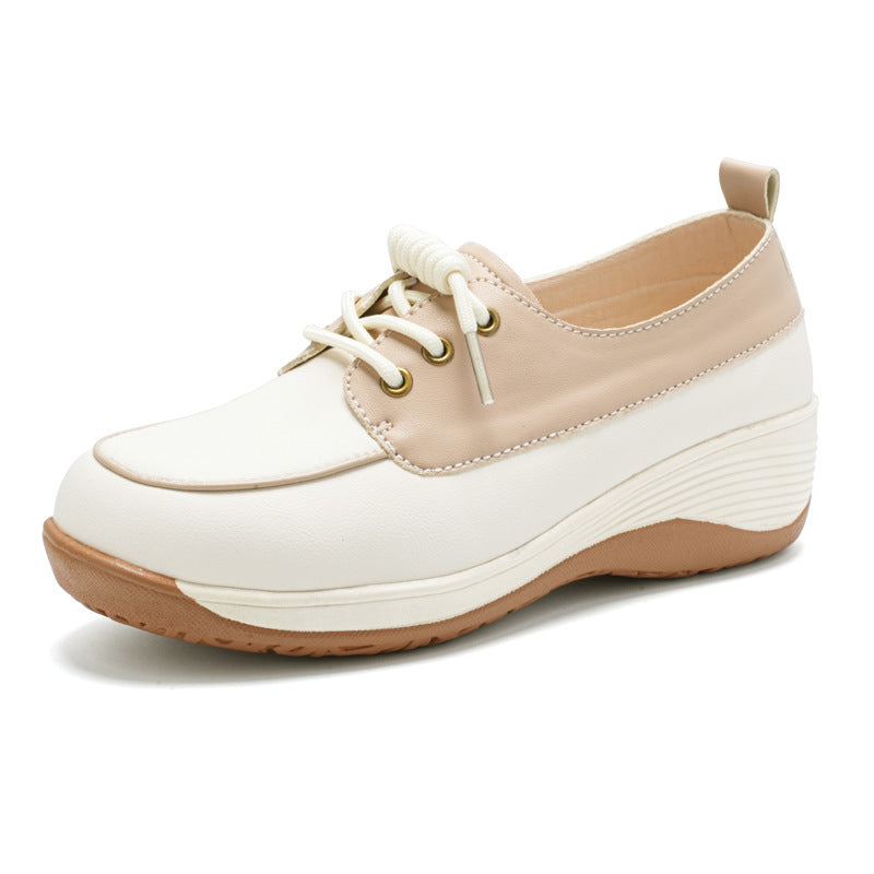 Damen Schnürschuhe Bequem Ergonomisch Modern