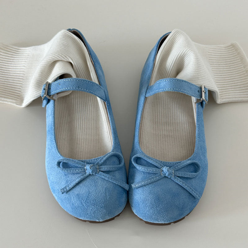 Damen Ballerinas Schleifen Dekorativ Komfortabel