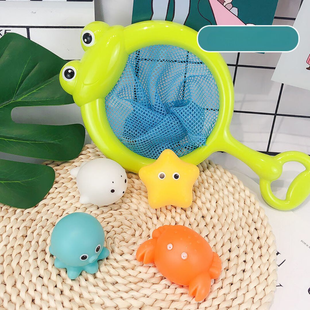 Badespielzeug Leuchtend Kescher Schwimmspiel