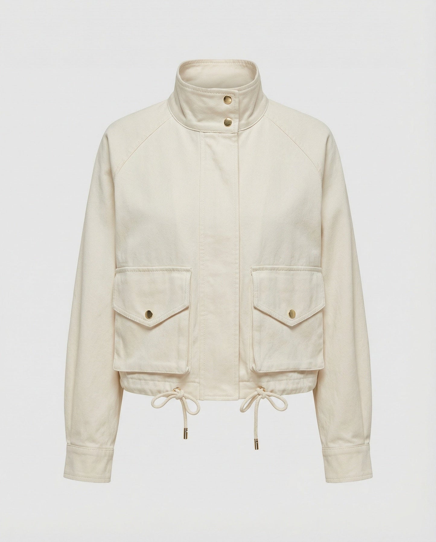 Damen Trenchcoat Kurzjacke Frühjahr Lockere Passform