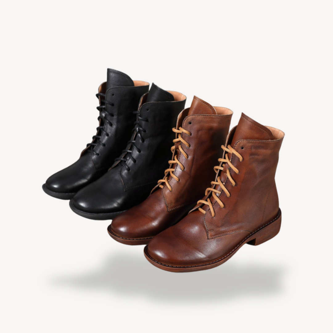 Orthopädische Lederstiefel für Damen | Loravelle 5