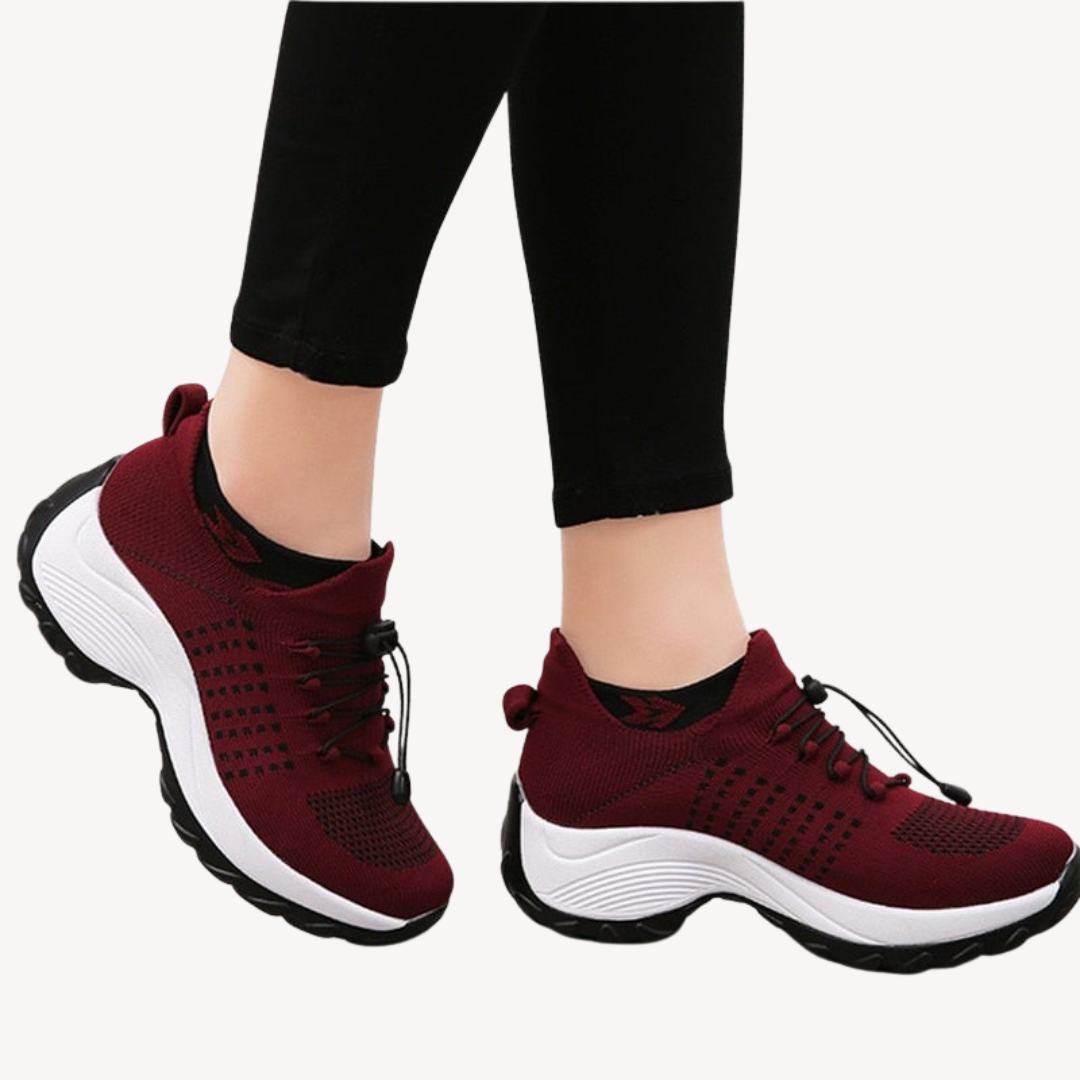 Orthopädische Strick-Sneakers für Damen | Loravelle 6