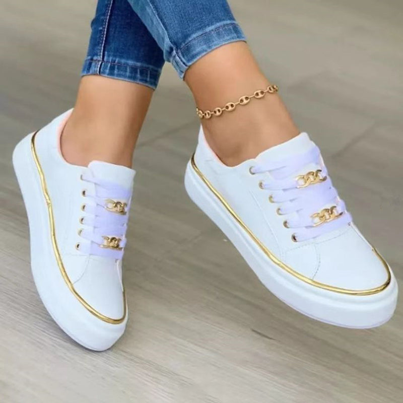 Damen Sneaker Sportlich Leicht Turnschuhe Freizeit