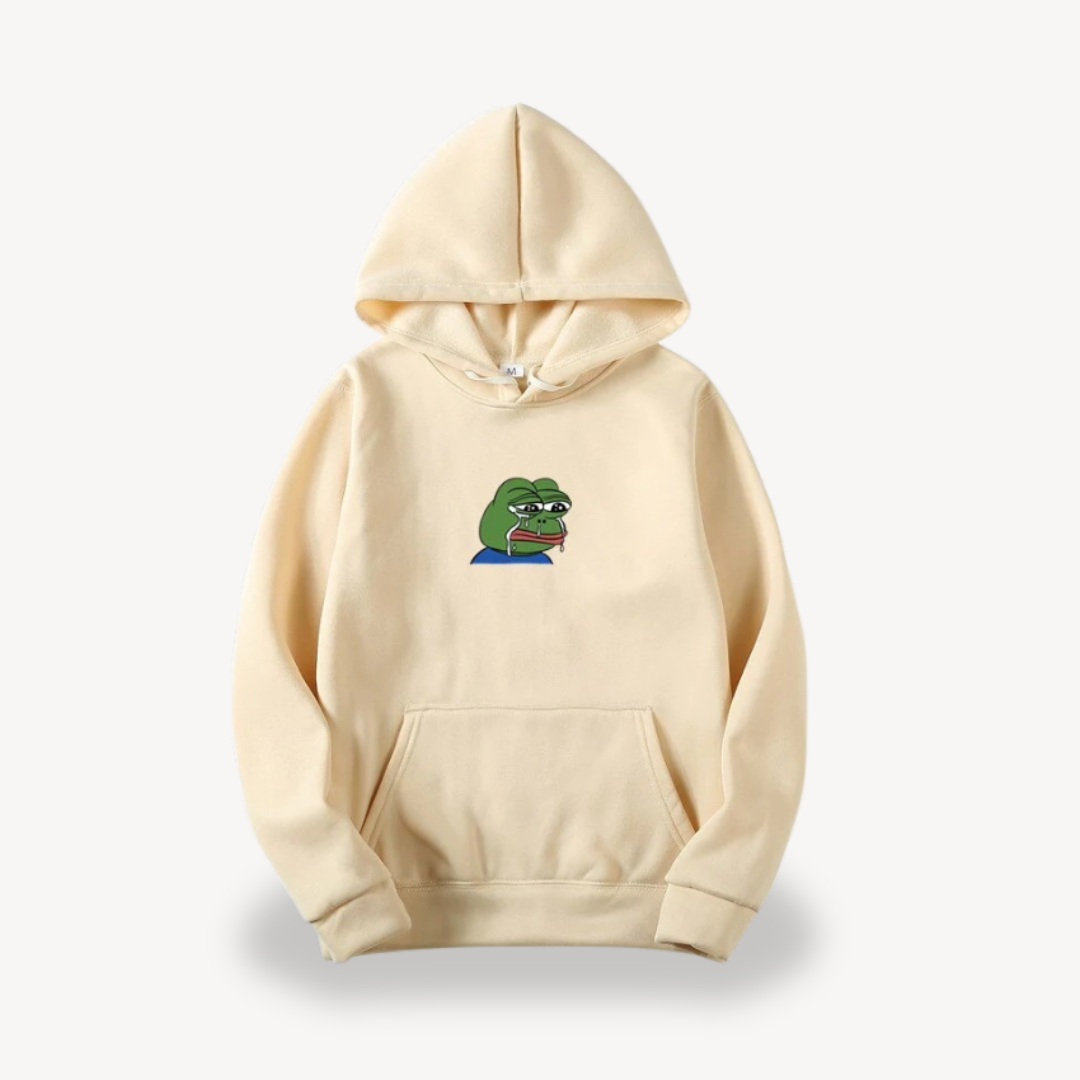 Pepe Frog Graphic Hoodie für Männer | Loravelle 8