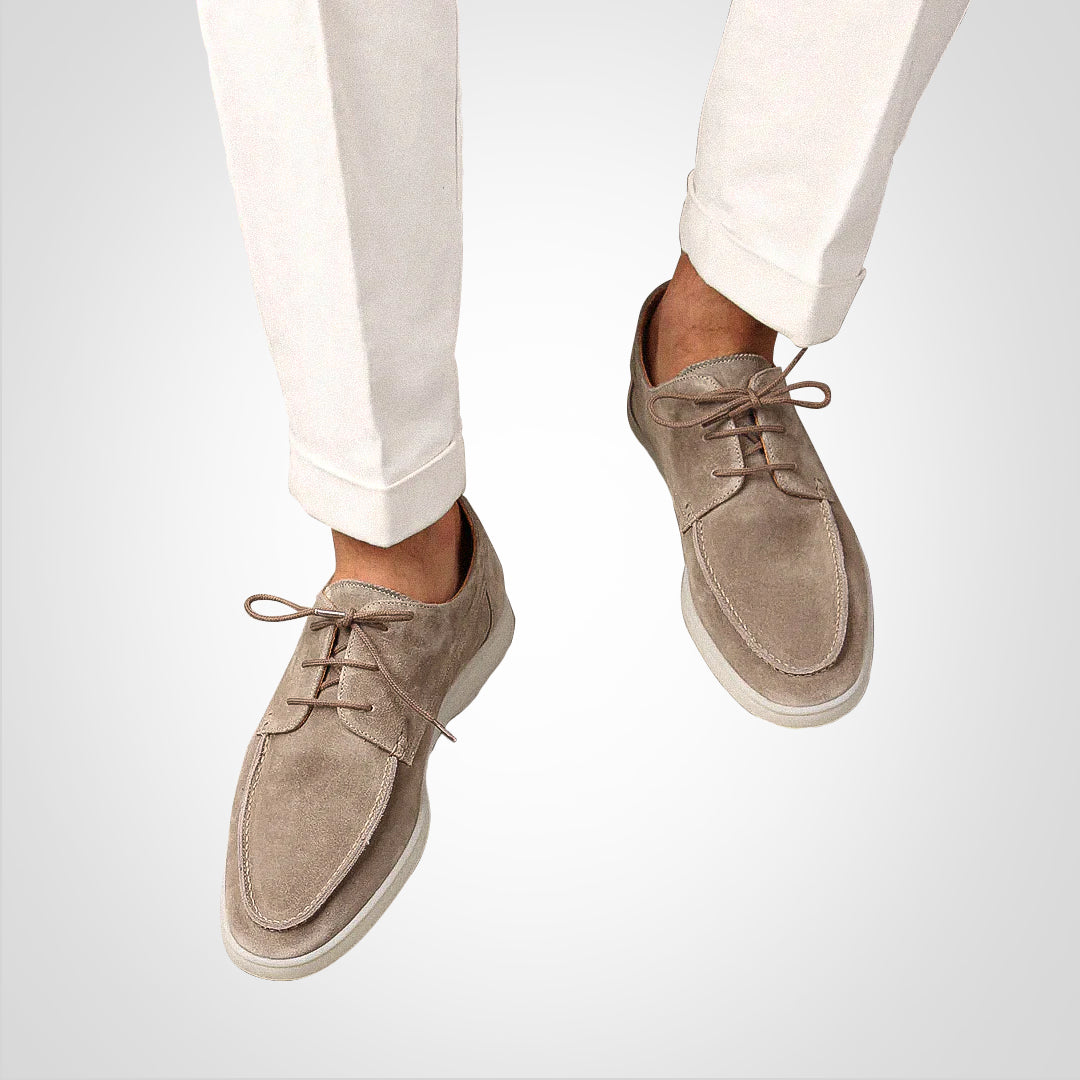 Herren Boots Schnürschuhe Frühling Casual Braun