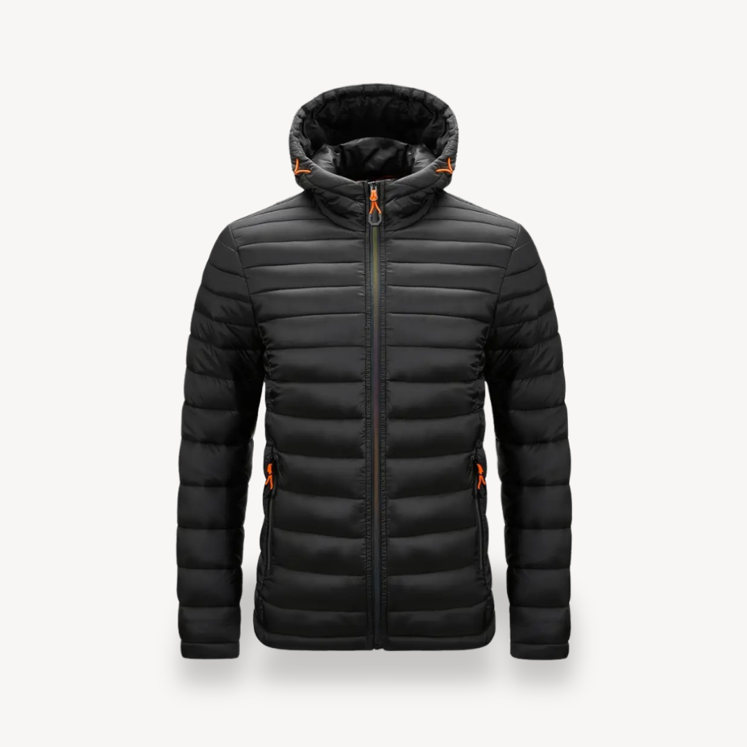Polyester-Steppjacke mit Kapuze für Herren | Loravelle 6