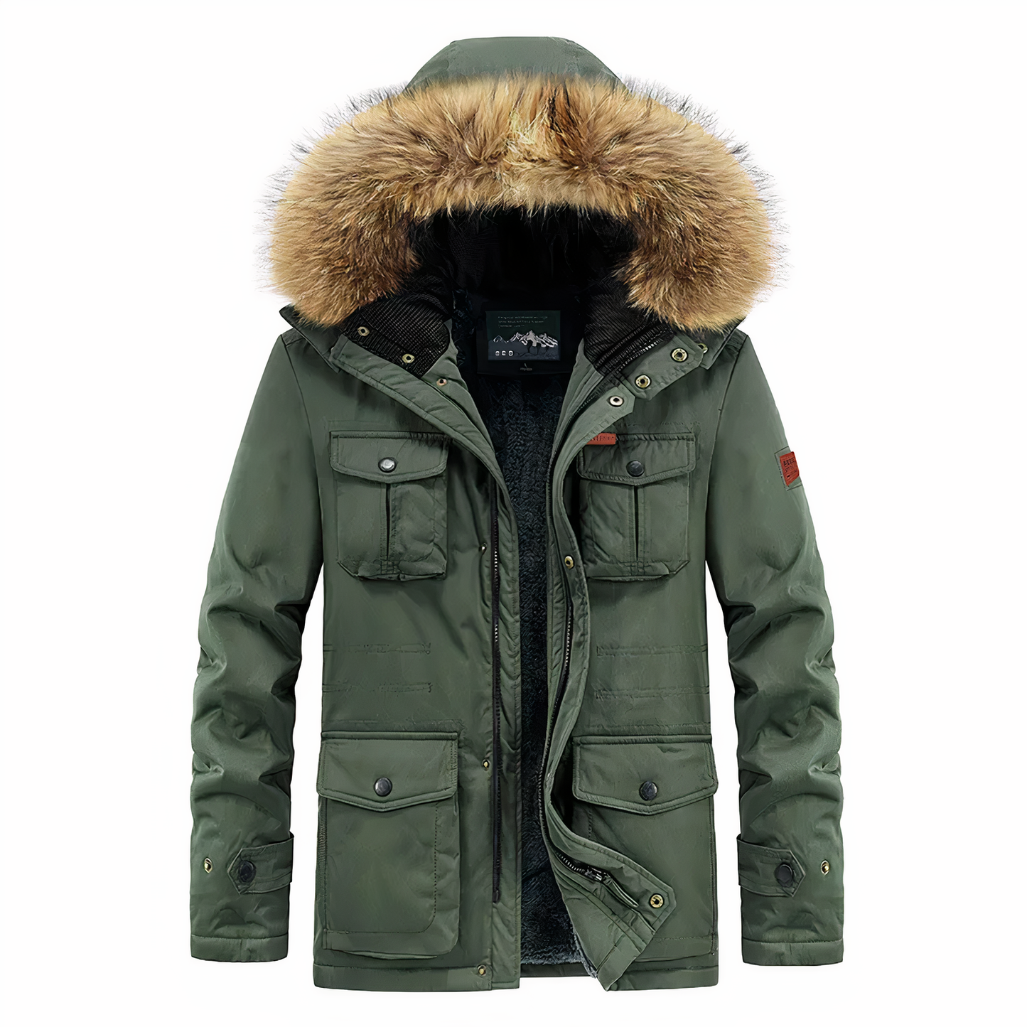 Wasserdichte Jacke mit Kapuze – Modell Nico