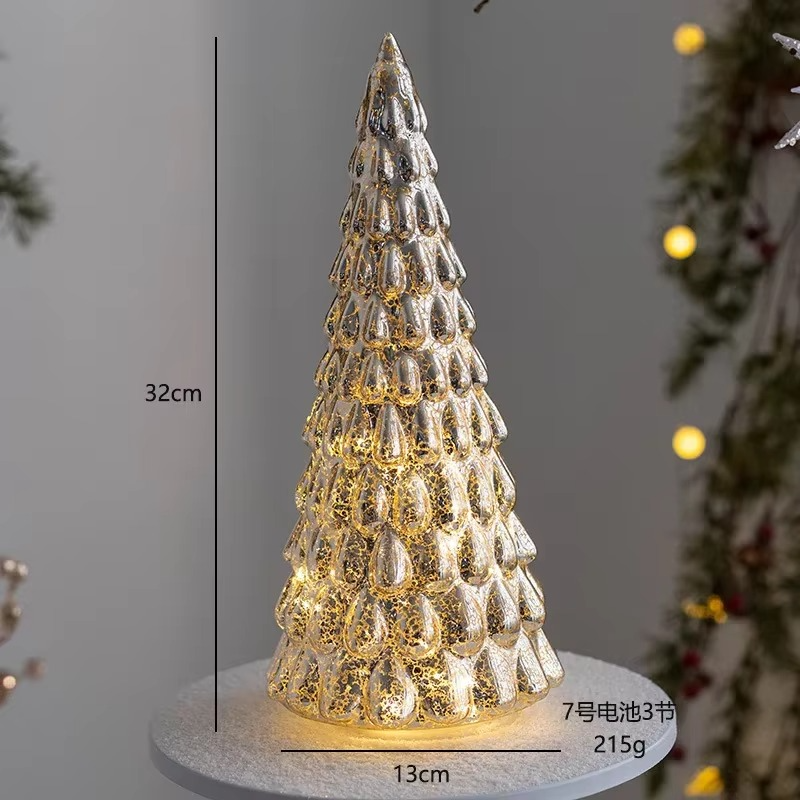 Weihnachtsbaum Lampe LED Frosted Glass Modern