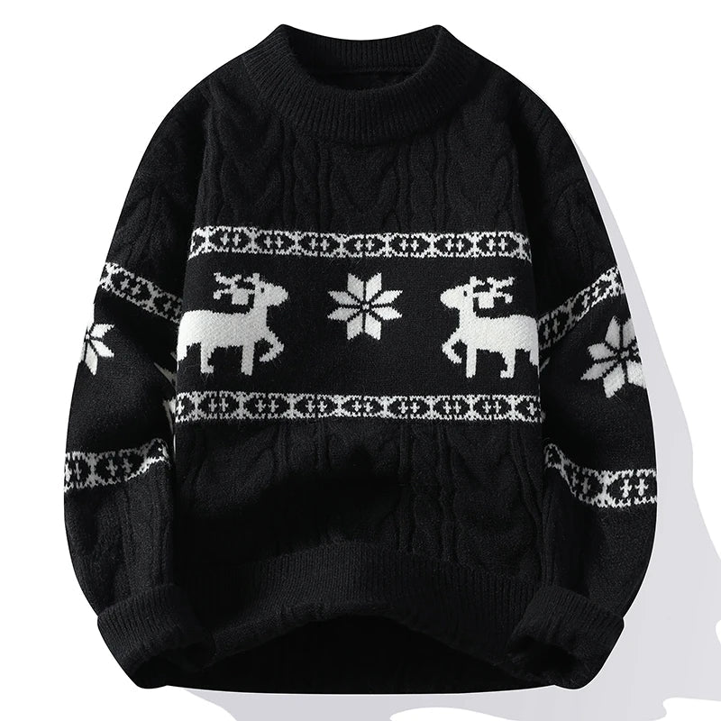 Deer'y Weihnachtspullover