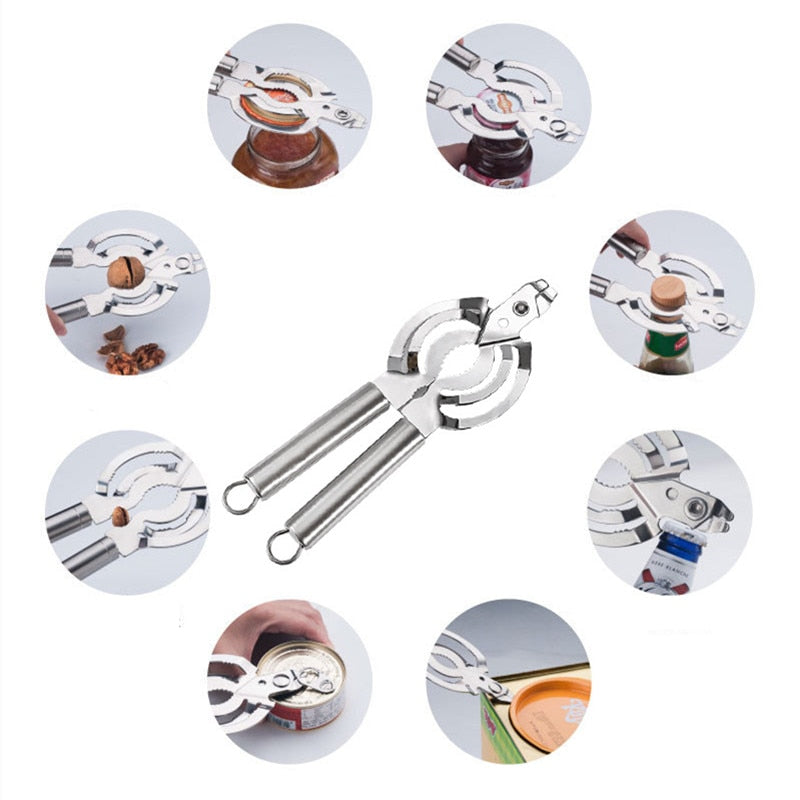 Handy Flaschenöffner Multifunktion aus Metall