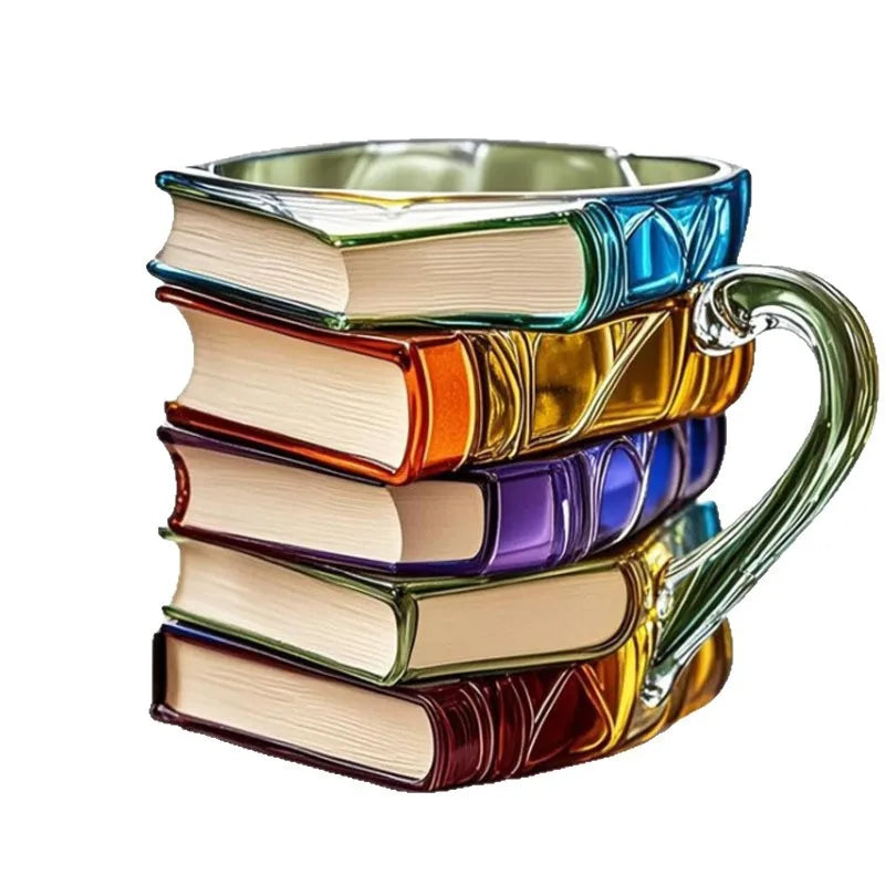 Kaffeetasse Bücher Form Dekorativ