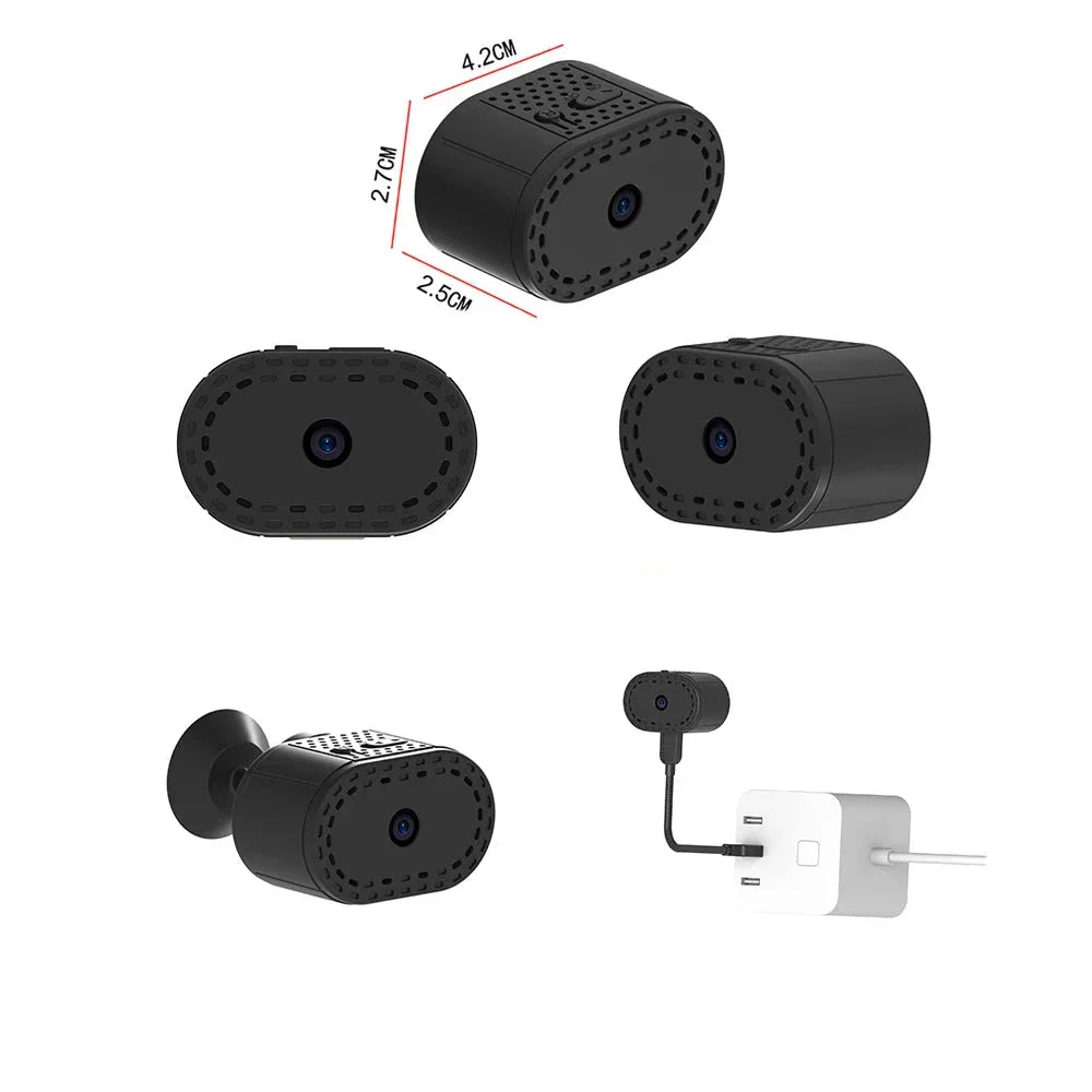 WiFi Sicherheitskamera Kabellos Mini Überwachungskamera