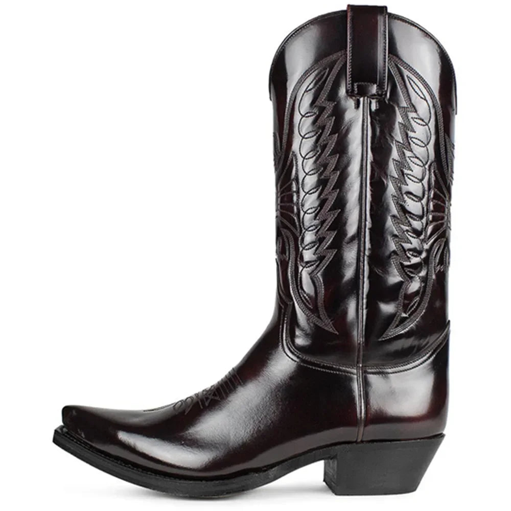 Cowboystiefel Bestickt Zeitlos Klassisch Heidi Chic