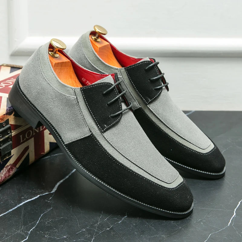 Herren Schuhe Wildleder Braun Elegant