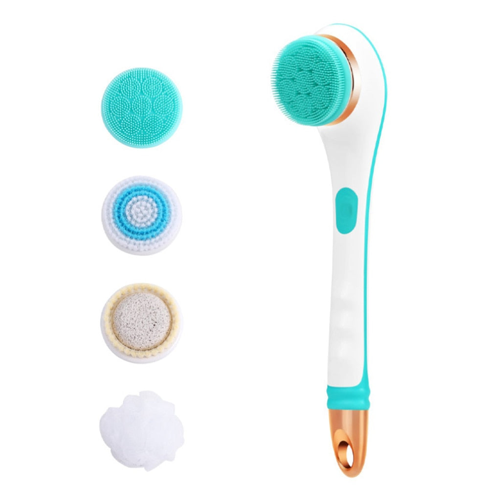 Elektrische Bürste Rotierend Silikon Massager