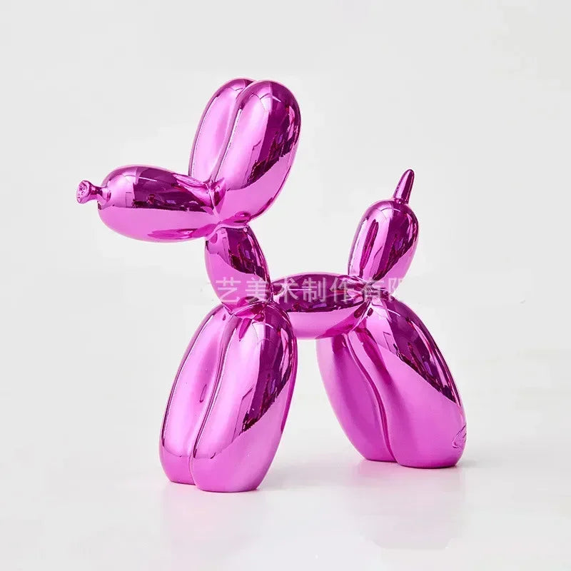 Nordische Hund Skulptur Harz Figur Dekoration