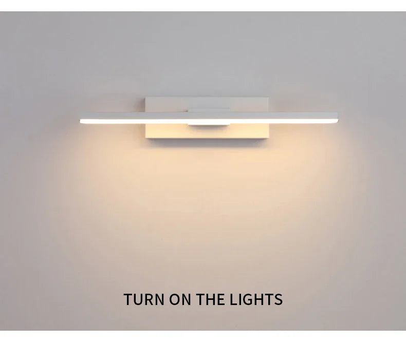 LED Wandleuchte Verstellbar Dimmbar Modern Aluminium