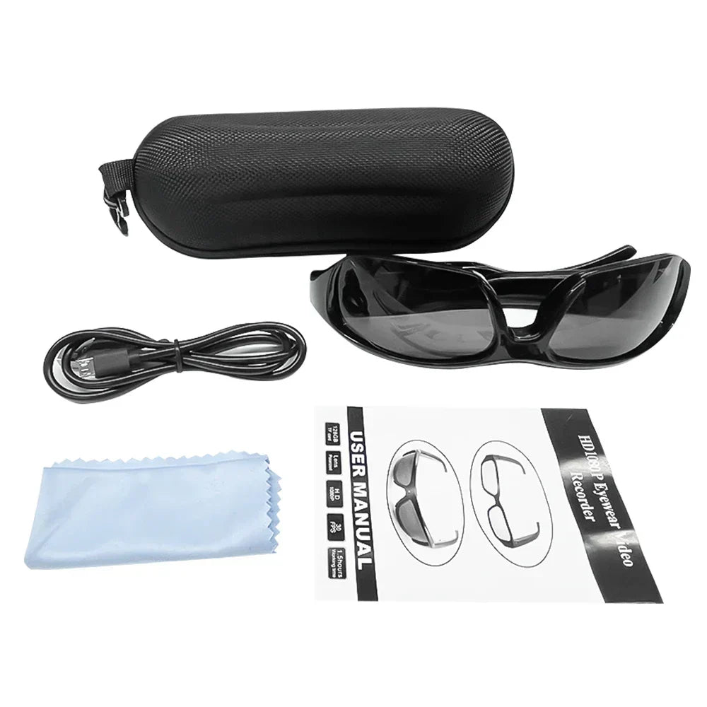 Sportkamera Brille 1080P Actioncam mit Aufnahme