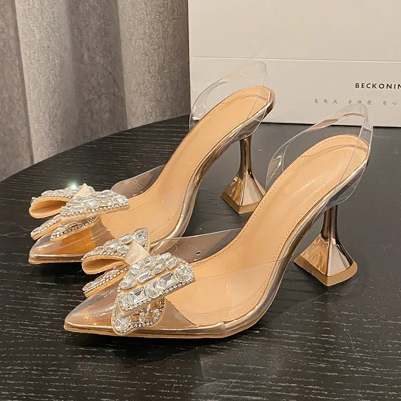 Damenschuhe Pumps Sandalen Hochhackig Elegant