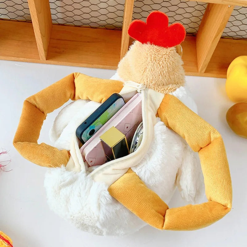 Lustige Huhn Tasche Dick Plüsch