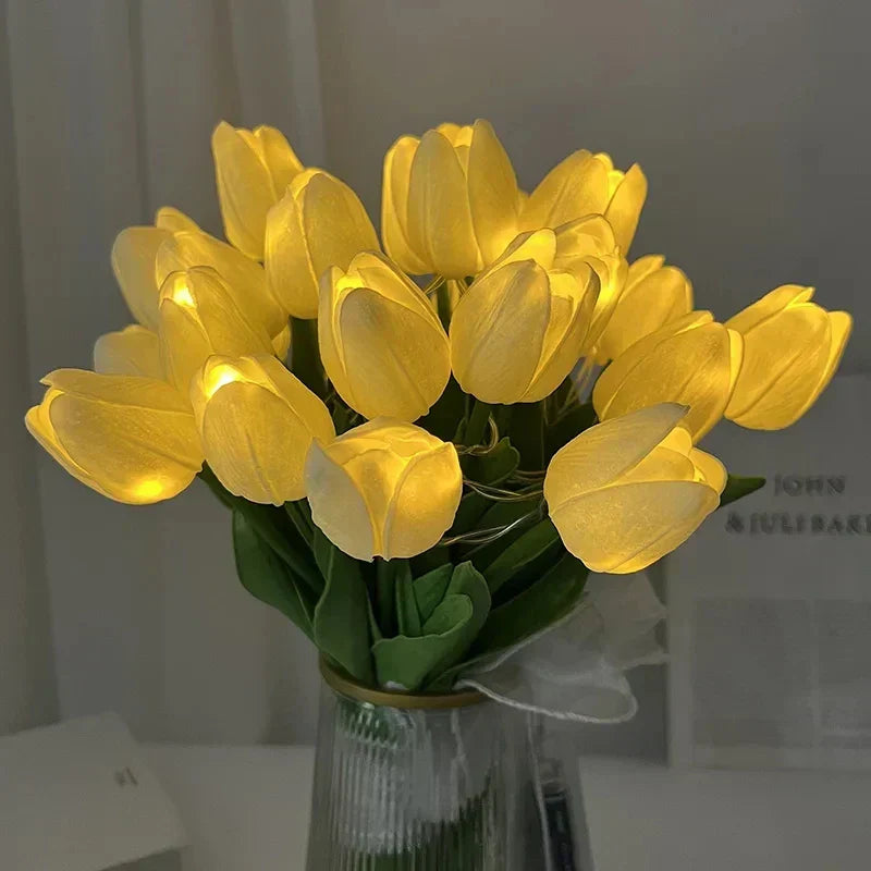 LED Nachtlampe Tragbar Tulpenform Modern