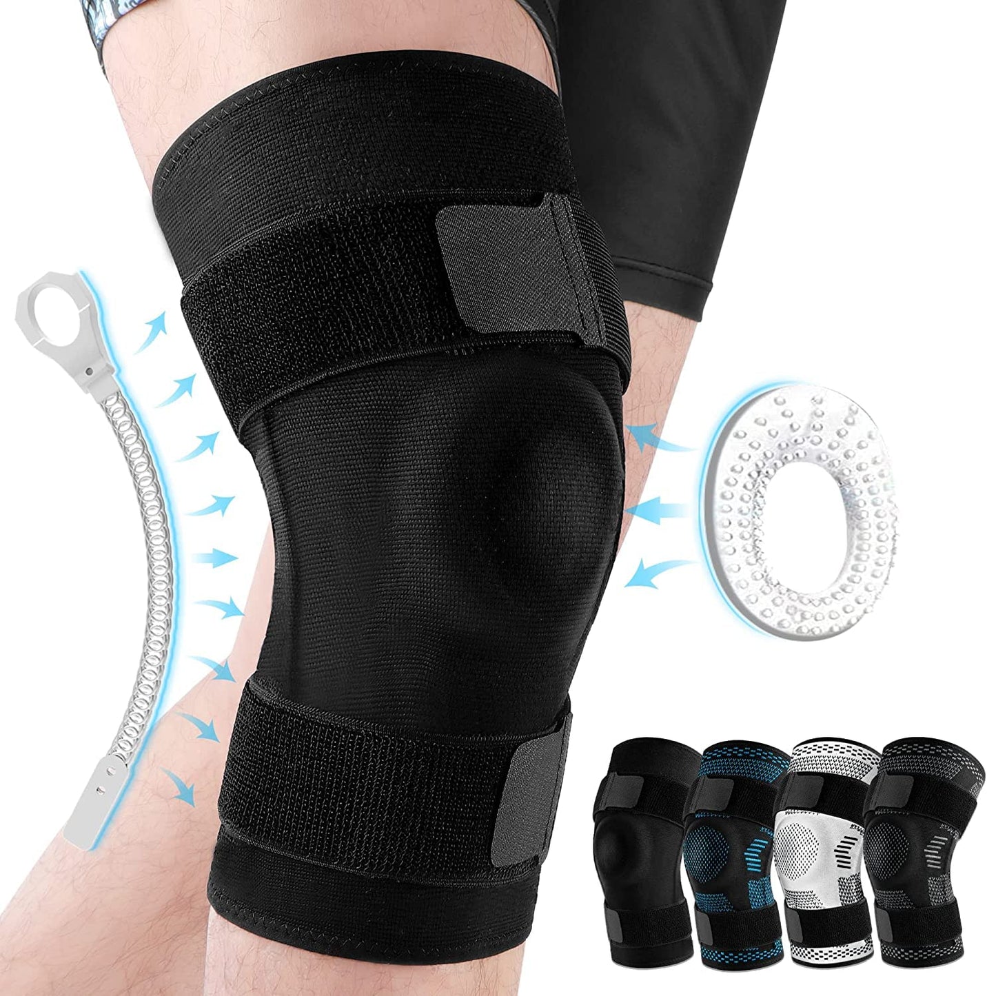 Kniebandage Stabilisator Gel Polster Unterstützung