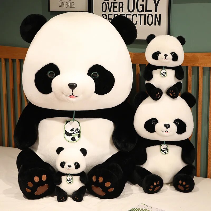 Weiches Plüschspielzeug Kuschelpanda Süß