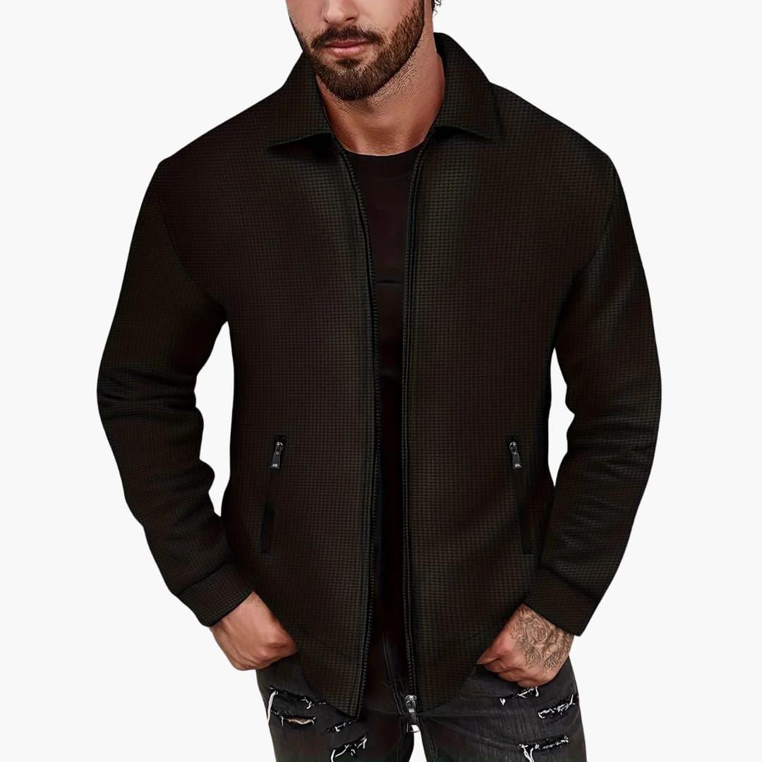 Schlanke Übergangsjacke für Herren 8