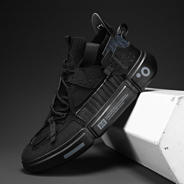 Männer Turnschuhe Sportlich Sneaker Schwarz
