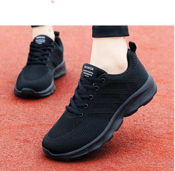 Damensneaker Atmungsaktiv Gestrickt Bequem