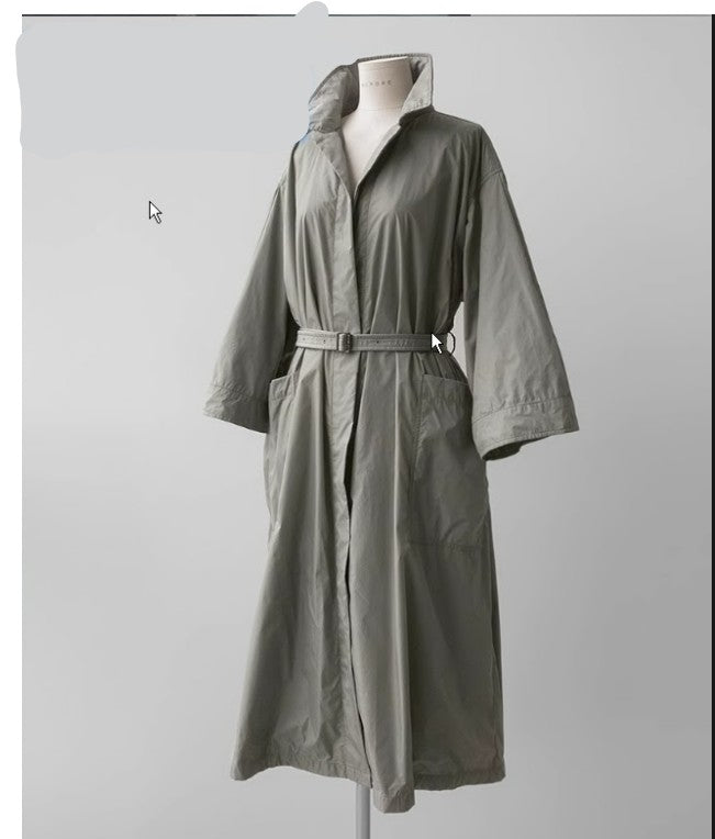 Stylischer Wintermantel Edgy Schwarz