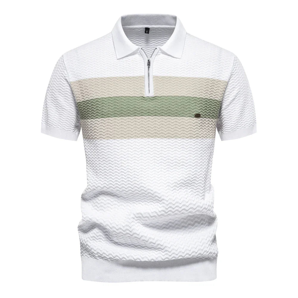 Herrenhemd Rippenmuster Modern Slim Fit