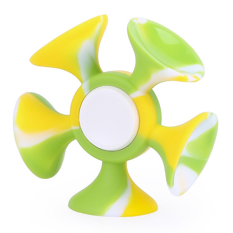 Bunter Hand Spinner Anti Stress Silikon Fidget Spinner