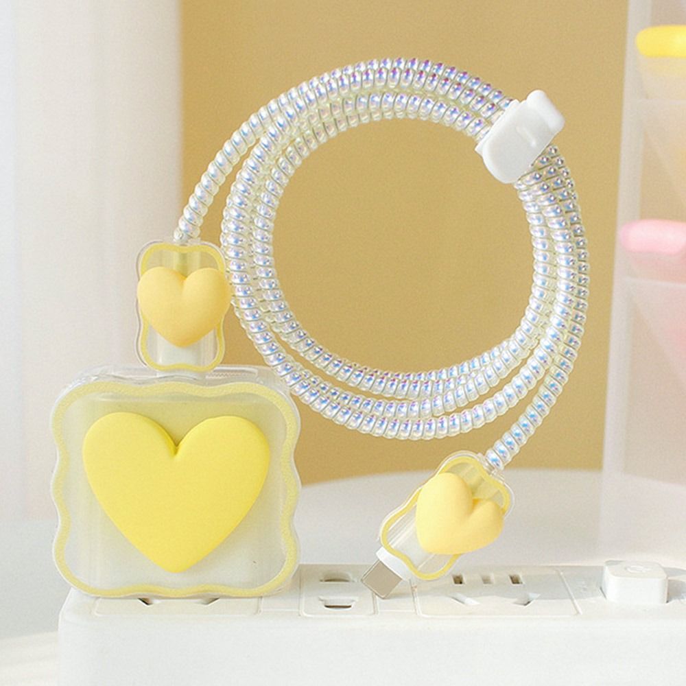 Ladekabel Schutzhülle Transparent durchsichtig