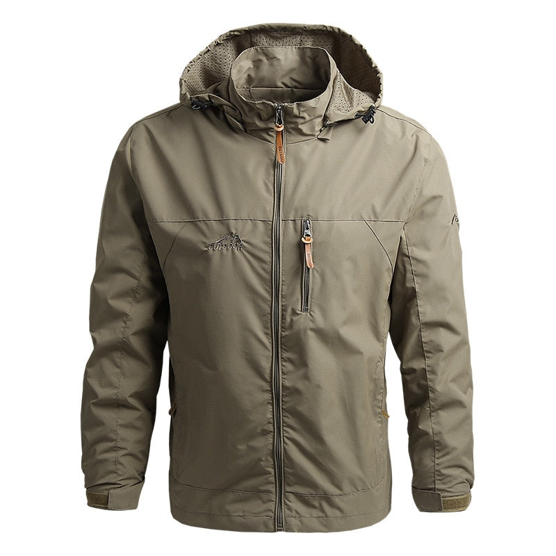 Herrenjacke Wasserdicht Taktisch Outdoor Kapuze