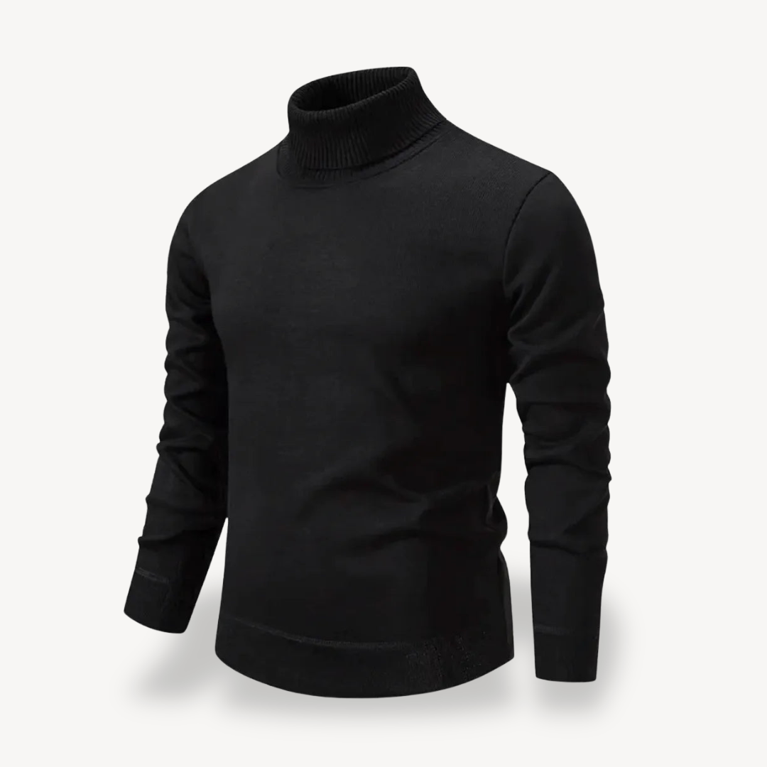 Solider Rollkragenpullover für Herren | Loravelle 4