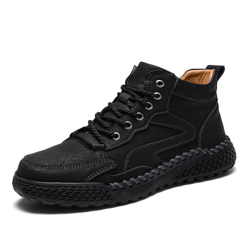 Leder Wanderstiefel Herren Robust Wasserfest