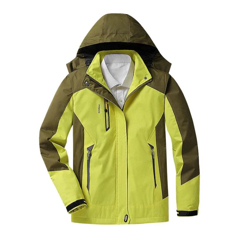 Damen Wintermantel mit Kapuze und Taschen Warm