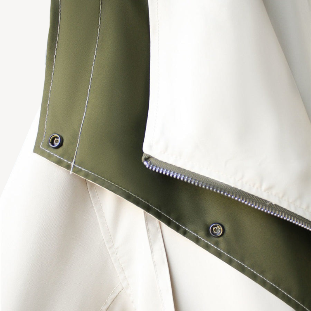 Trenchcoat mit Farbblockdesign für Damen | Loravelle 4